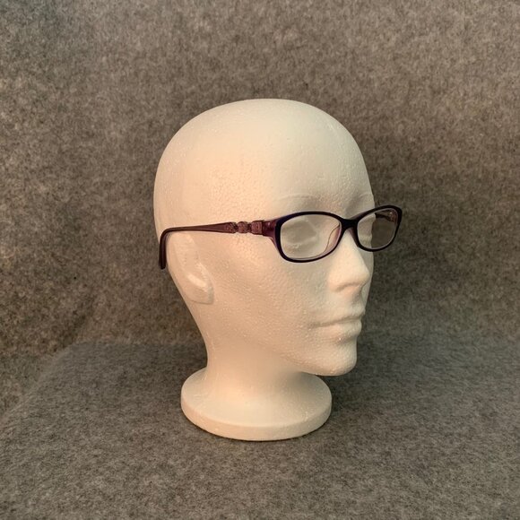 Lulu Guinness L839 Women’s Purple Optical/Prescription Eyeglasses Frame - Picture 3 of 13